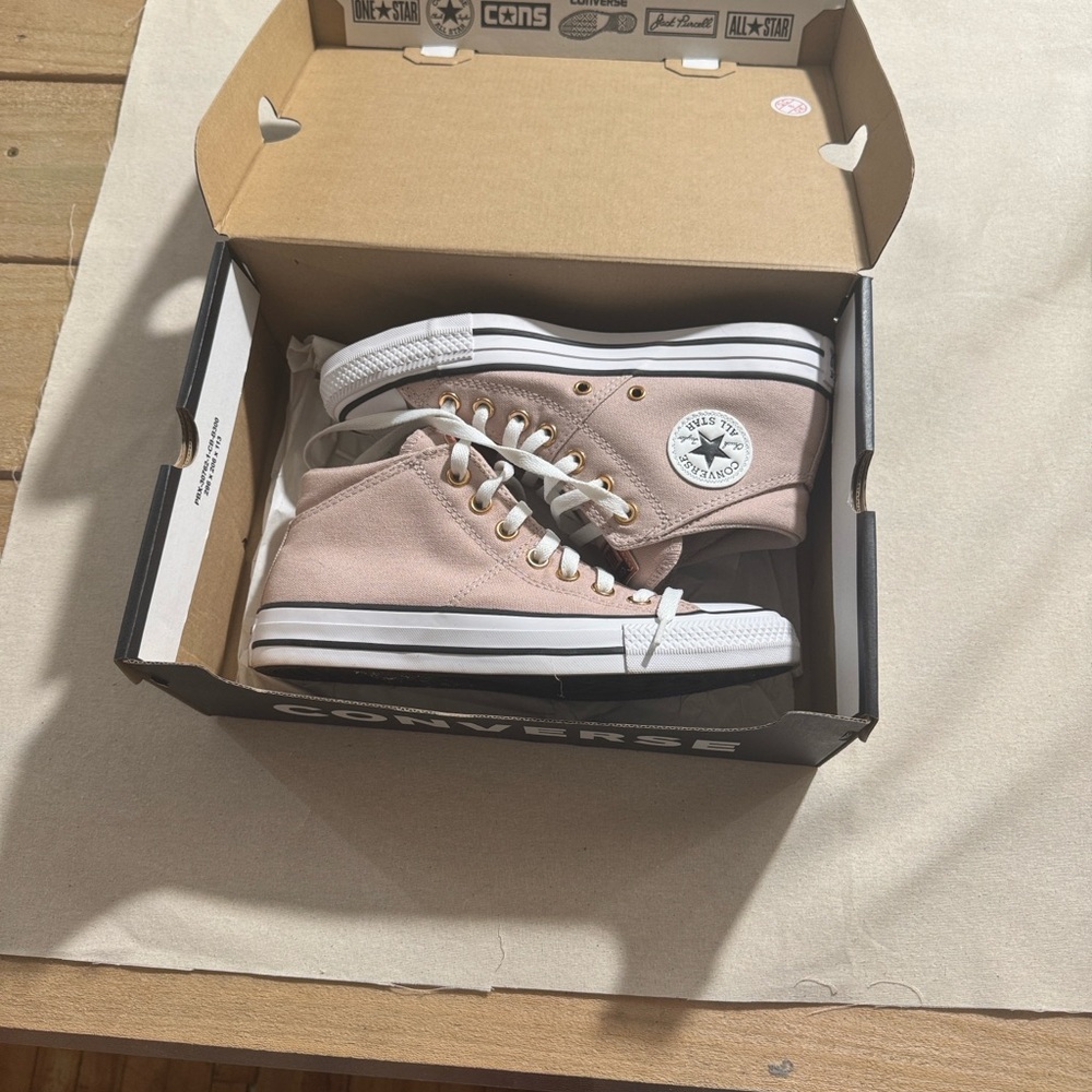 Converse Blush Mid-Top Sneakers